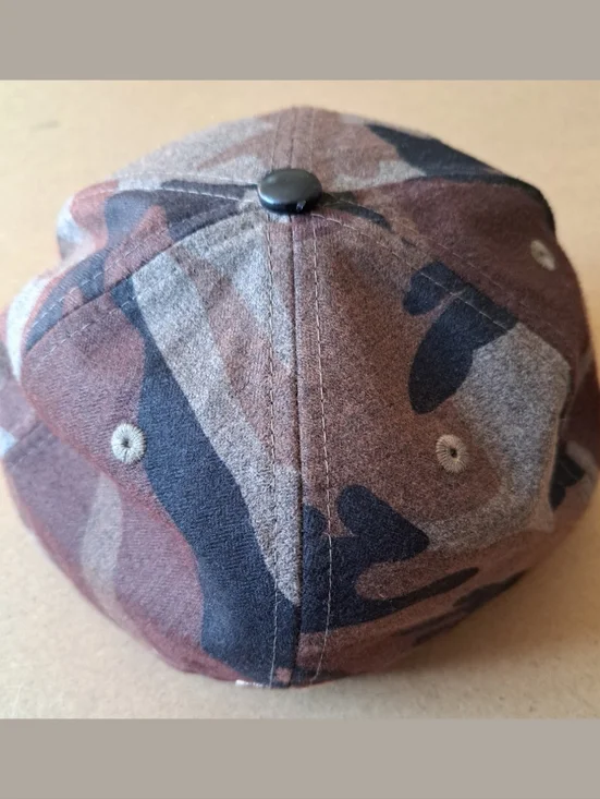 New Era 59FIFTY Toronto Blue Jays Camo Fitted Hat 7 3/8 MLB Cap - Picture 3 of 4